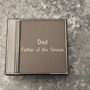 Dad father of the groom jewelry box